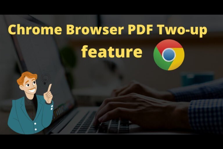 How to Enable Two-Page View Side by Side for PDF in Google Chrome