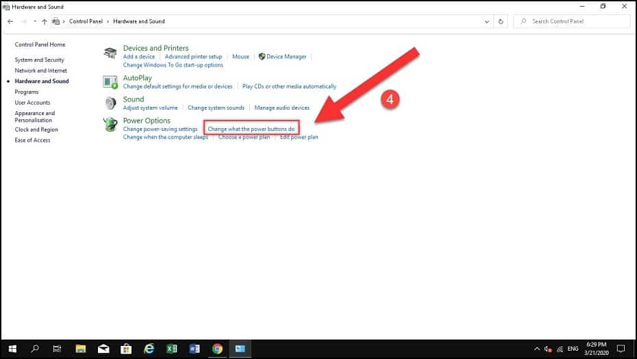 Change what the power buttons do Change what the power buttons do - fast boot windows 10