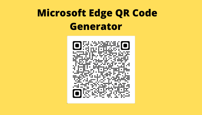 How to Enable QR Code Generator in Microsoft Edge Chromium