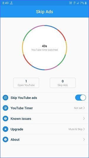 skip ads app interface skip ads app - How to Skip YouTube Ads Automatically