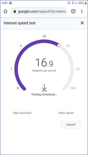Internet speed test - how to test internet speed with google