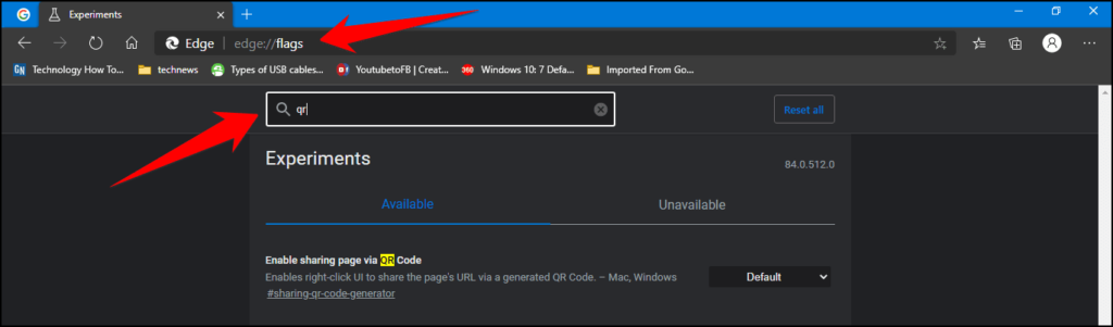 Microsoft Edge Chromium QR Code Generator - How to Enable QR Code Generator in Microsoft Edge Chromium
