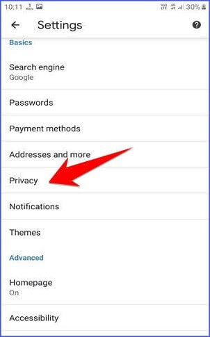 opening privacy option in android chrome Open Privacy Options in Android Chrome - Google Chrome for Android is Now Receiving Secure DNS for Safe Browsing