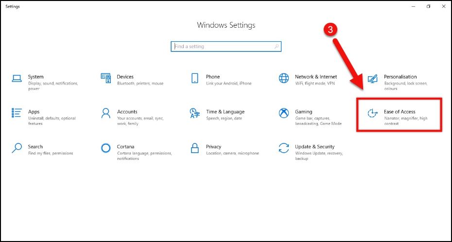 opening windows 10 ease of access windows 10 ease of access - How to Disable Animations in Windows 10