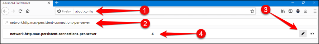 increasing download threads in Firefox browser Firefox Multithreaded Download Manager
