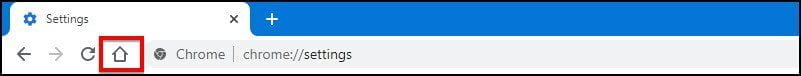 Home button appears between reload and omnibox on the chrome taskbar Home button appears between reload and omnibox on the chrome taskbar - How to Show or Hide Home Button in Google Chrome
