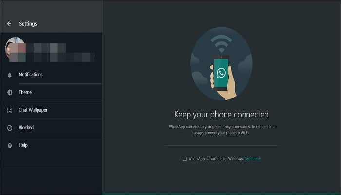 How to enable dark mode on WhatsApp Web