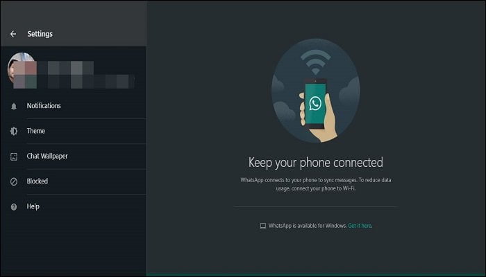 How to enable dark mode on WhatsApp Web
