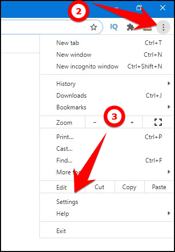click on the three dots at the top of the right-hand corner click on the three dots at the top right-hand corner - How to Show or Hide Home Button in Google Chrome