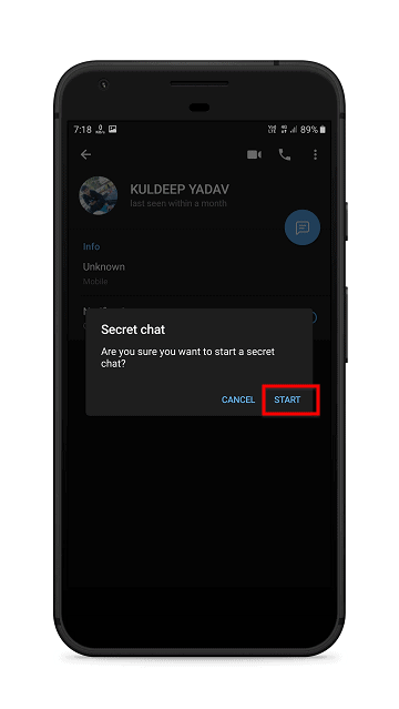 Telegram secret chat feature - How to enable Secret Chat in Telegram