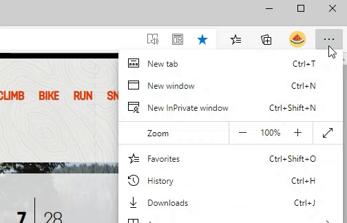 microsoft edge new history view feature