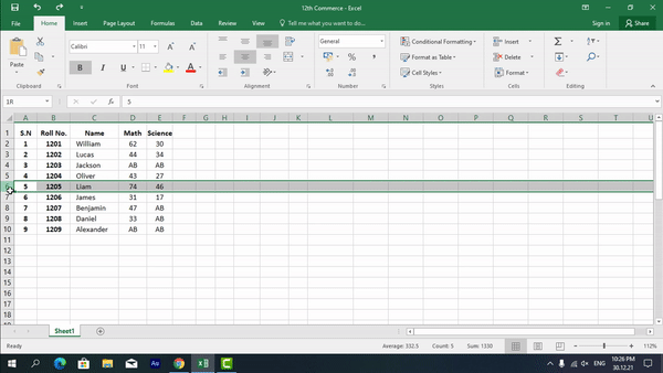 how to insert multiple rows in excel