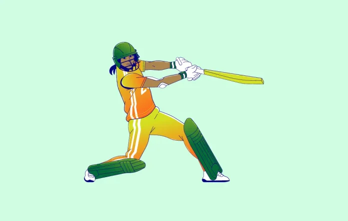 live cricket score updates on mobile screen