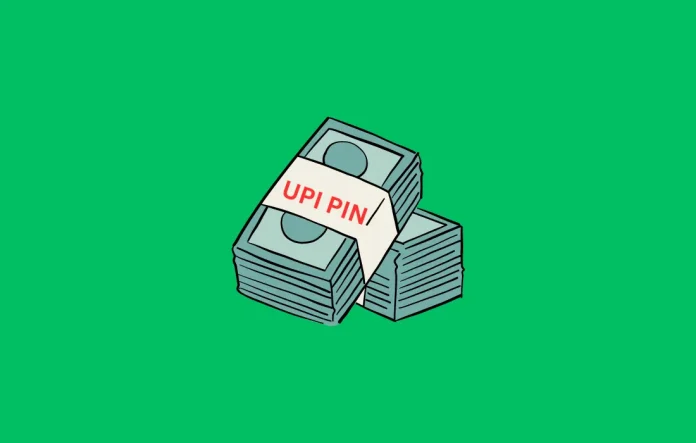 how to set up upiI pin without debit card