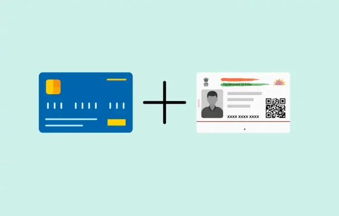 how to link pan card with aadhaar card via sms