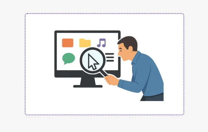 how to locate the mouse pointer on windows